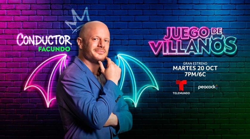 “Juego de villanos” presenta a Facundo como su conductor estelar: “No todos nacieron para seguir las normas”